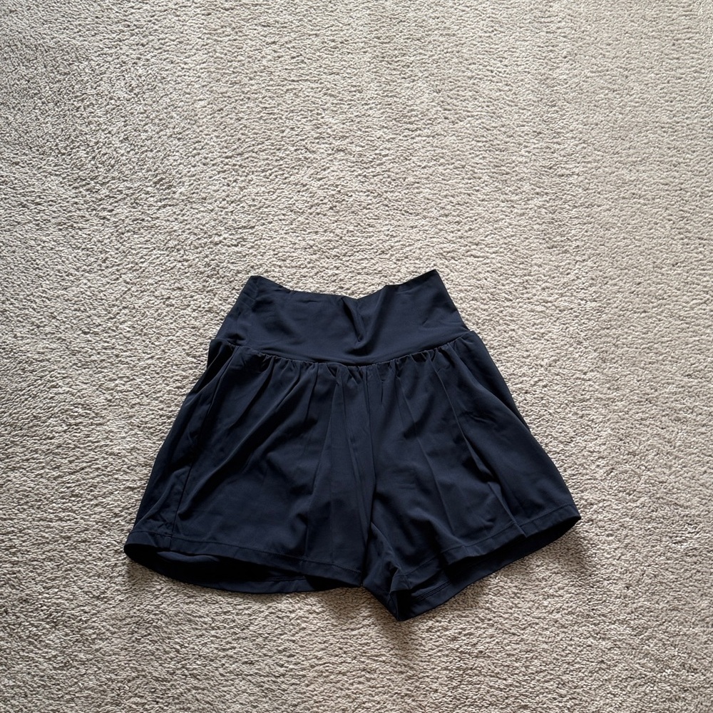 HALARA Women's High-Waisted Navy 5” Shorts